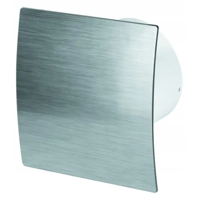 Ventilator baie Awenta ESCUDO, silentios, argintiu, 125mm