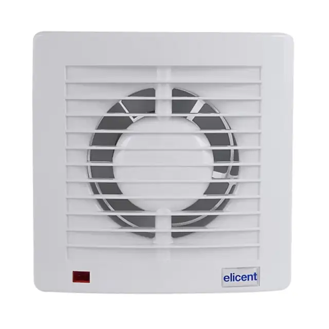 Ventilator casnic ELICENT E-style PRO 120 PIR cu clapeta antiretur si senzor de prezenta