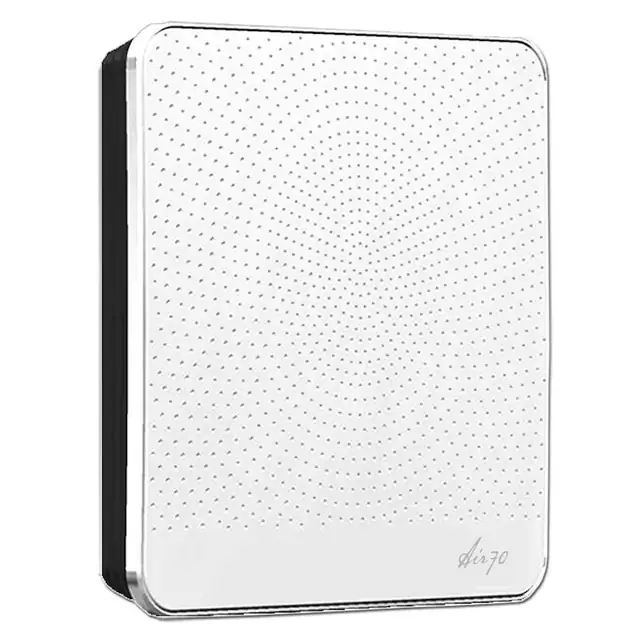 Centrala de ventilatie cu recuperare de caldura AIR70 PLUS cu preincalzitor si grila exterioara inox (Recuperator de caldura cu ciclu continuu)