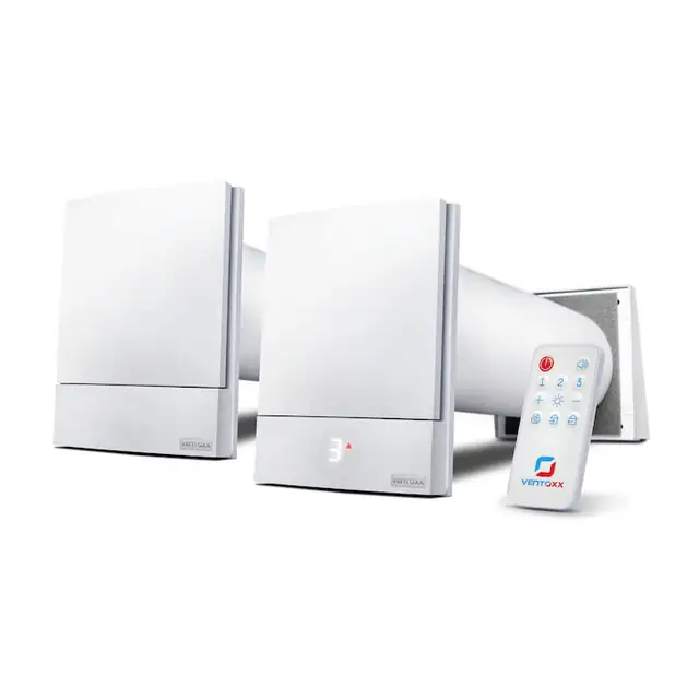 Pachet Sistem de ventilatie cu recuperare de caldura Ventoxx Harmony cu telecomanda