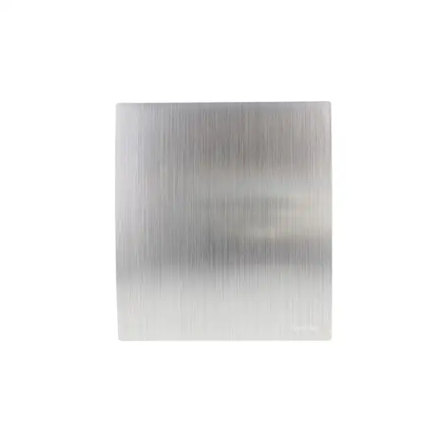 Panel pentru ventilator Escudo 125mm, Awenta, argintiu, plastic