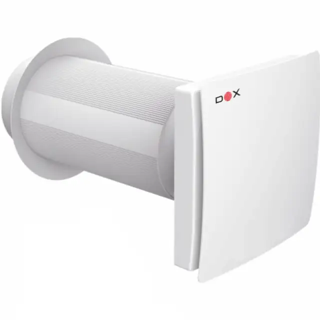 Ventilator cu recuperare de caldura Radox DOX VT 125 wifi, 60 mc/h, Wi-Fi inclus, telecomanda, diametru 125 mm, 320-500 mm lungime