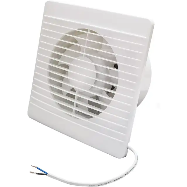 Ventilator de evacuare AMRINUGL, functionare silentioasa, design cu supapa de control, eficienta ridicata, impermeabil IPX2, instalare usoara