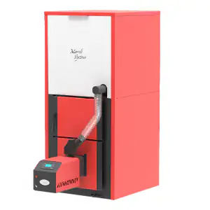 Centrala pe peleti compacta MP35, arzator cu Touchscreen