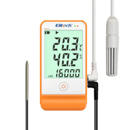 Data Logger Profesional Elitech GPS-6, Termometru- Higrometru pentru Monitorizare Temperatura si Umiditate