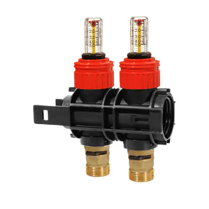Modul tur dublu cu debitmetru pentru distribuitor modular
