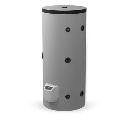 Rezervor de acumulare, puffer 200l emailat , pentru sisteme cu pompa de caldura