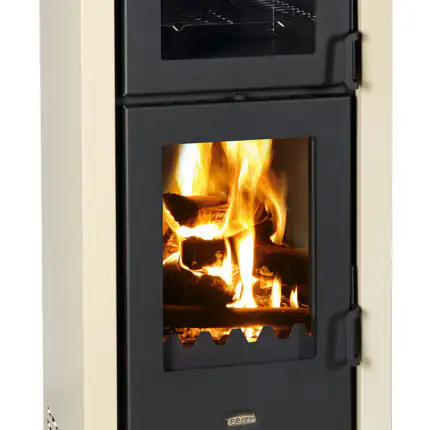Semineu pe lemne cu cuptor model K2 GT F – 8kW