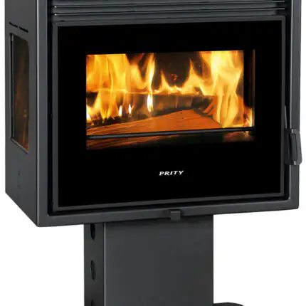 Semineu pe lemne tip soba PM3LTV – 13kW