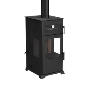 Soba de gatit pe lemne si peleti cu plita si cuptor GOLD PLUS 12kW