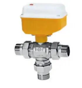 Vana motorizata cu 3 cai pentru pompa de caldura – 11/4”” cu olandezi