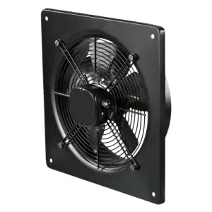 Ventilator axial industrial perete, placa patrata 220V- diferite dimensiuni