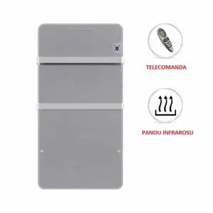 Ventiloconvector 0.88 kW premium pentru baie ultra slim